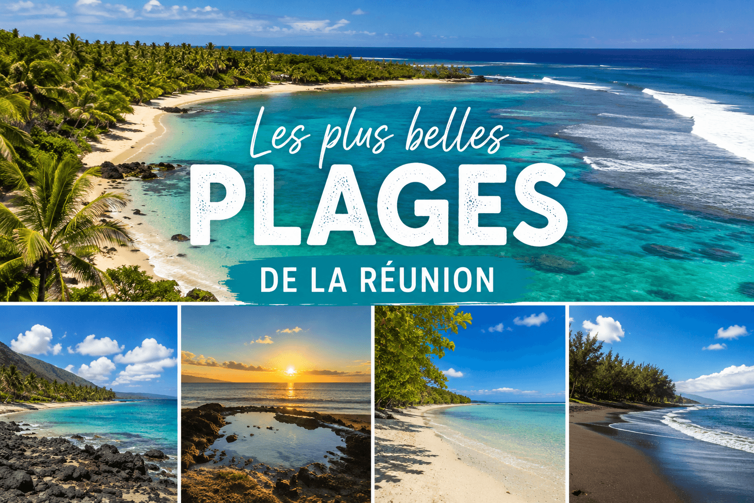 Les plus belles plages de La Réunion : 15 plages incontournables