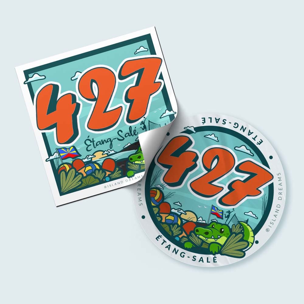 Etang Salé-Stickers-ISLANDDREAMS