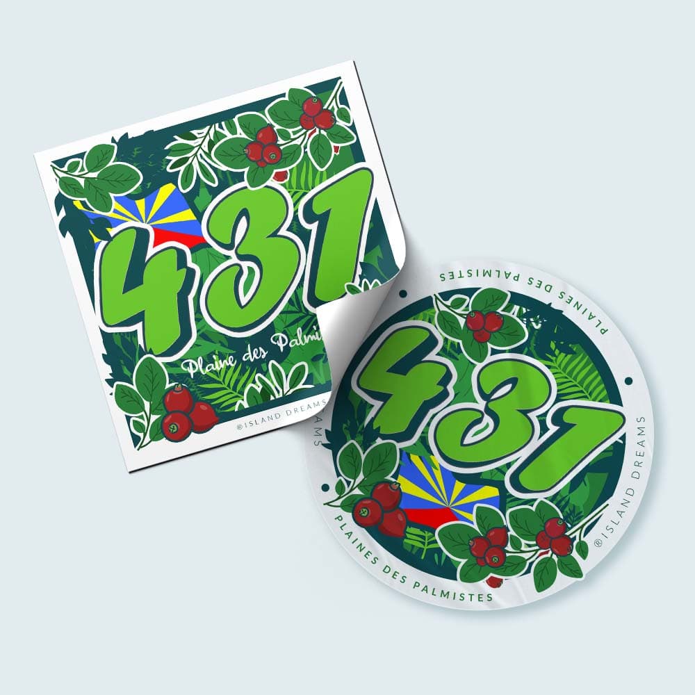 Plaine des Palmistes-Stickers-ISLANDDREAMS