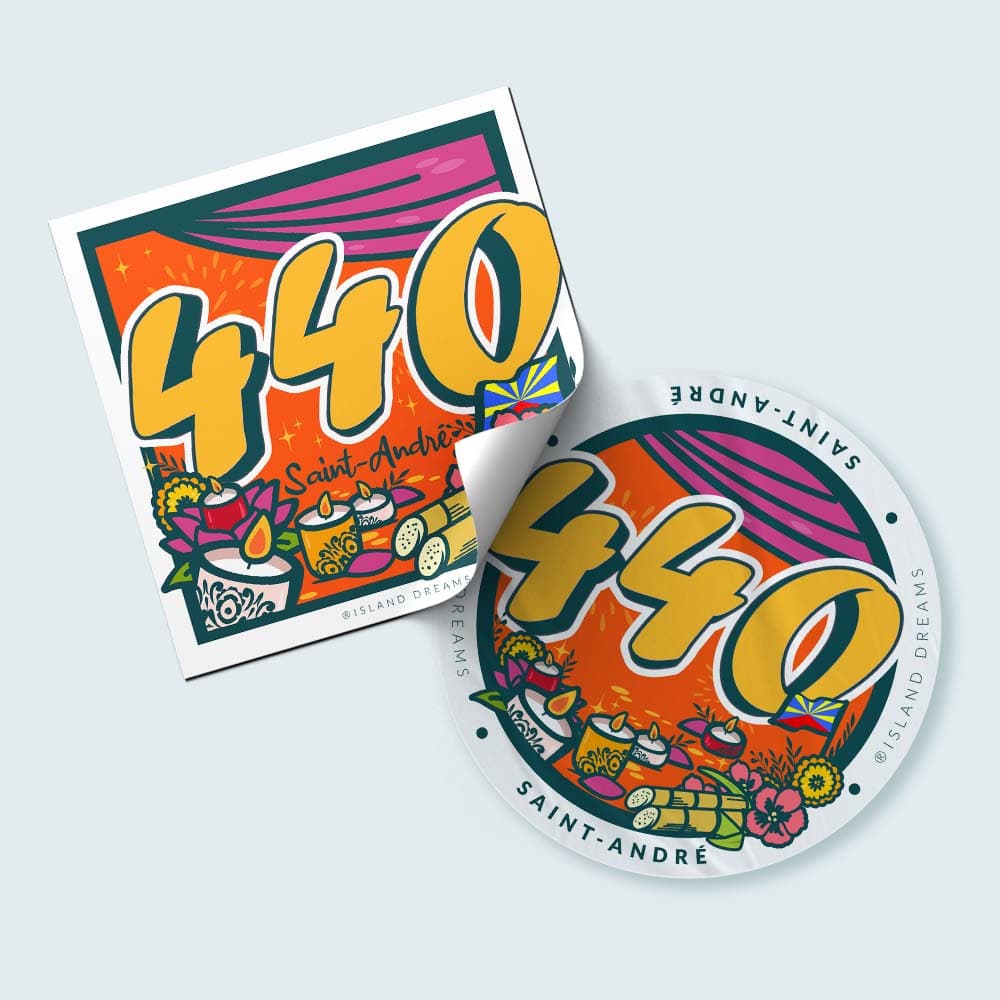 Saint André-Stickers-ISLANDDREAMS