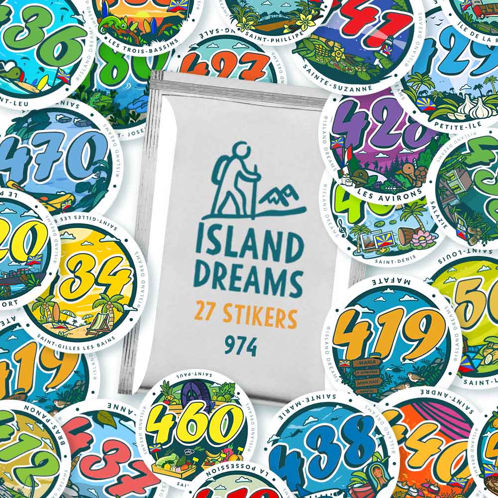 27 Communes-Stickers-ISLAND DREAMS