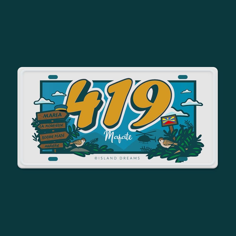 Immatriculation Mafate-ISLAND DREAMS