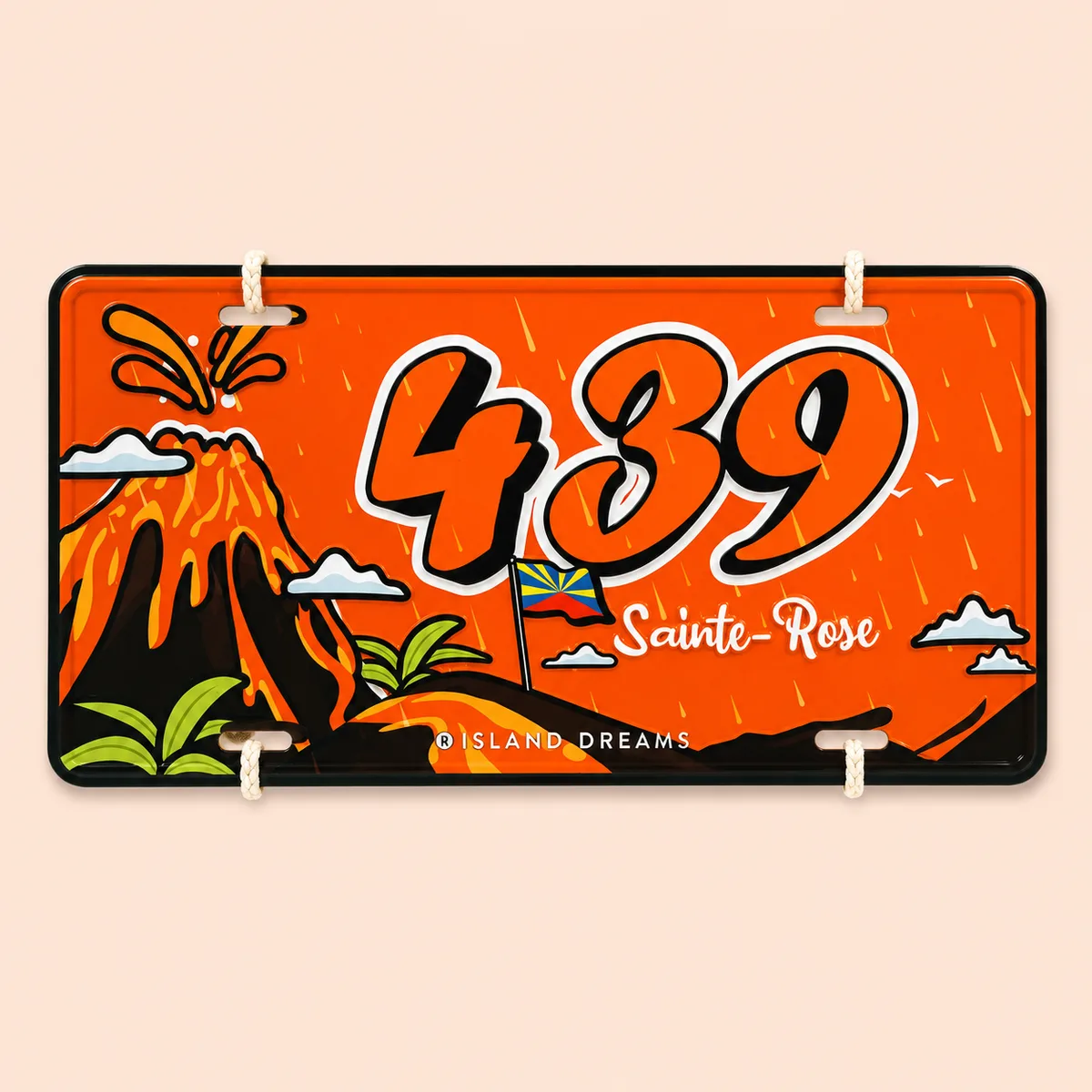 Plaque decorative Sainte-Rose 97439 Island Dreams