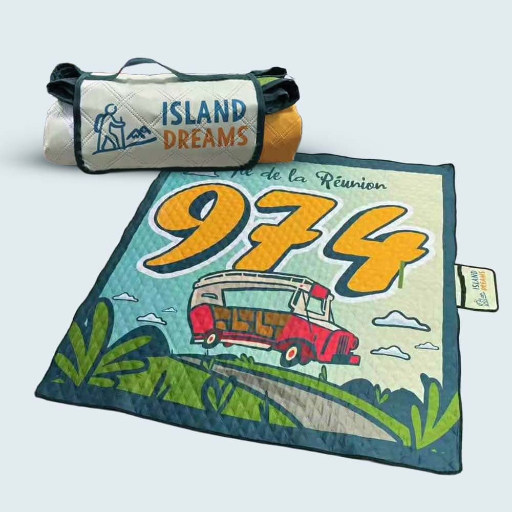 Tapis de plage Réunion, Island Dreams