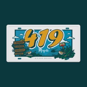 PLAQUE DÉCORATIVE MAFATE (97419)